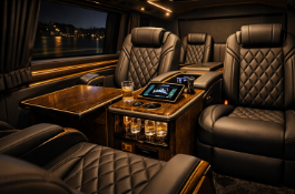 Vito VIP iç mekanda rahat oturma düzeni ve şık tasarım